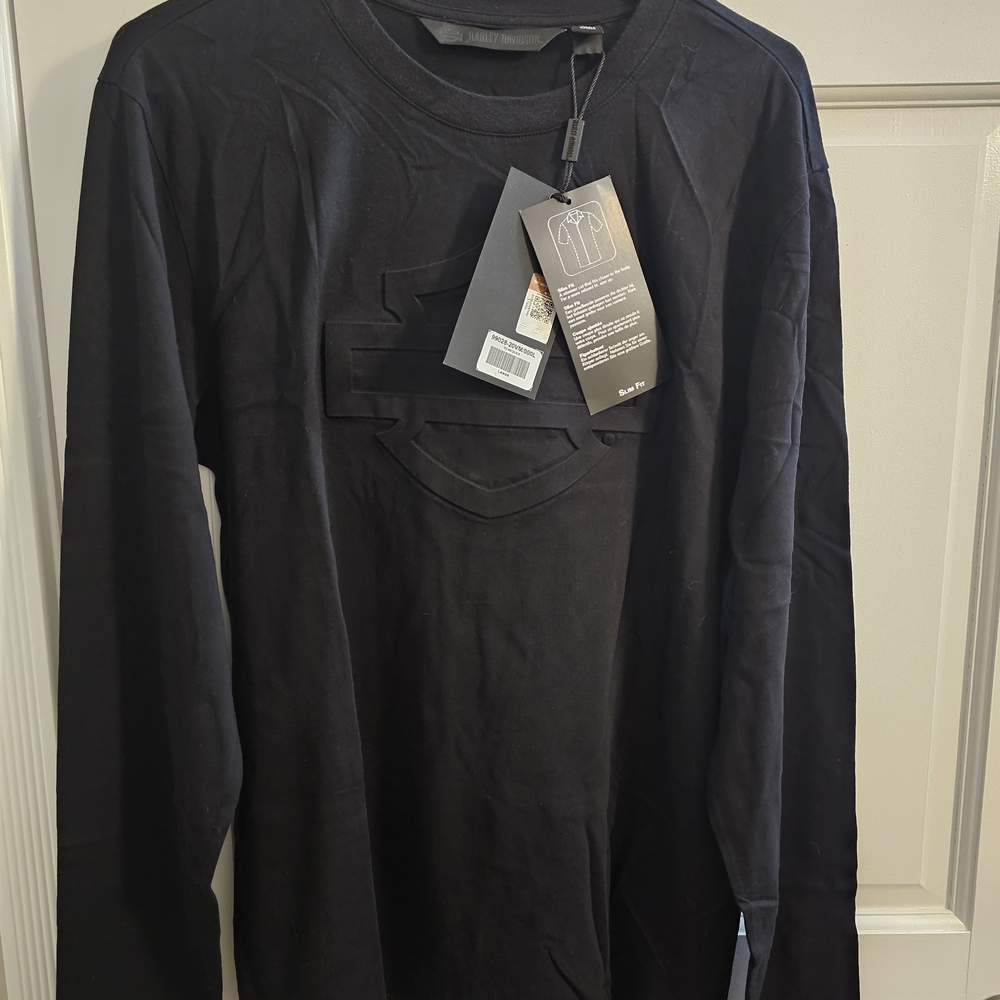 Harley-Davidson Black Long Sleeve Tee